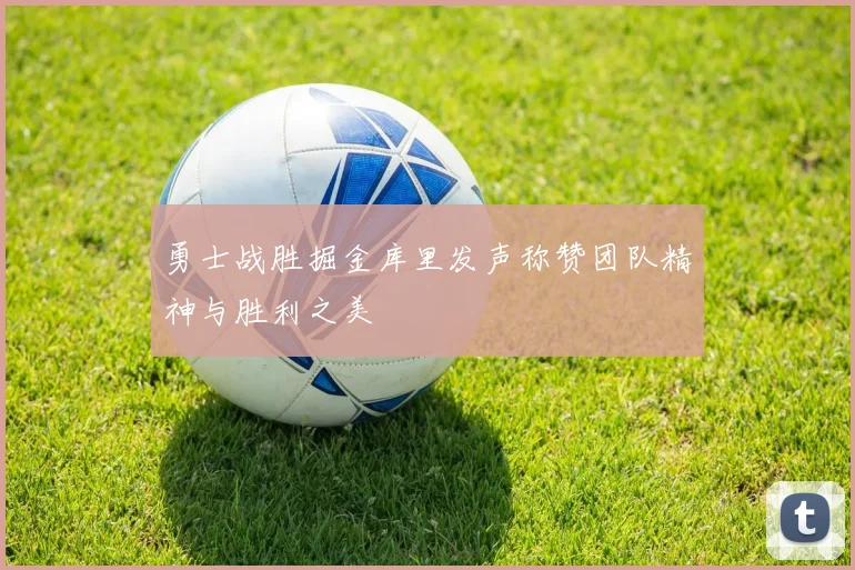 勇士战胜掘金库里发声称赞团队精神与胜利之美